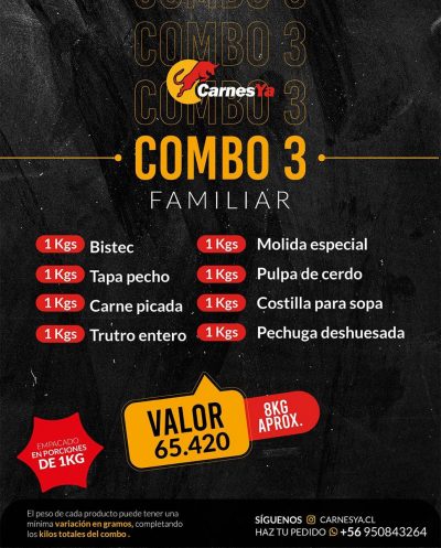 COMBO 3 Familiar