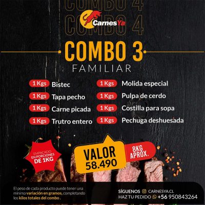 COMBO 3 Familiar